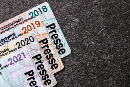 Symbolfoto Presseausweis
