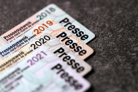 Symbolfoto Presseausweis