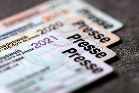 Symbolfoto Presseausweis