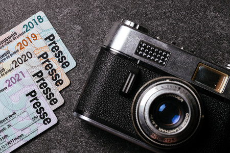 Symbolfoto Presseausweis