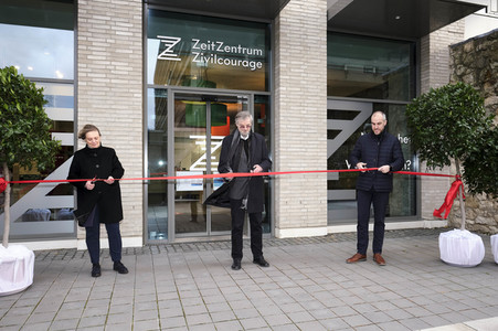 Eröffnung des ZeitZentrums Zivilcourage in Hannover
