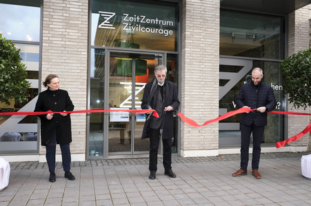 Eröffnung des ZeitZentrums Zivilcourage in Hannover