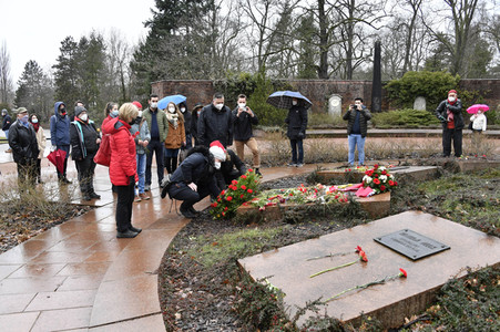 Gedenken an Karl Liebknecht und Rosa Luxemburg in Berlin