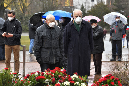 Gedenken an Karl Liebknecht und Rosa Luxemburg in Berlin