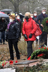 Gedenken an Karl Liebknecht und Rosa Luxemburg in Berlin