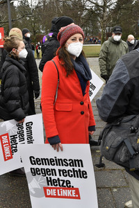 Gedenken an Karl Liebknecht und Rosa Luxemburg in Berlin