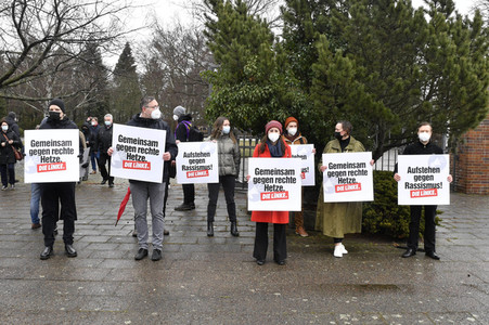 Gedenken an Karl Liebknecht und Rosa Luxemburg in Berlin