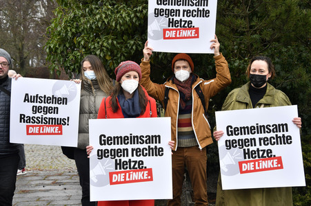 Gedenken an Karl Liebknecht und Rosa Luxemburg in Berlin