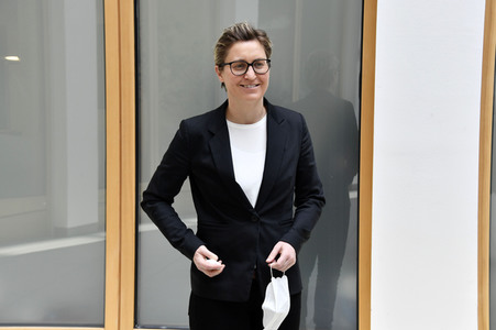 Bundespressekonferenz der Partei Die Linke in Berlin