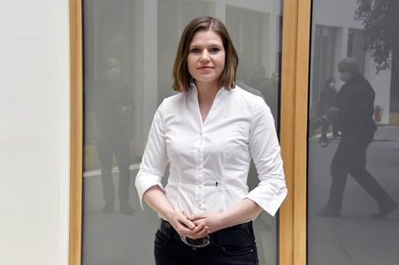 Bundespressekonferenz der Partei Die Linke in Berlin