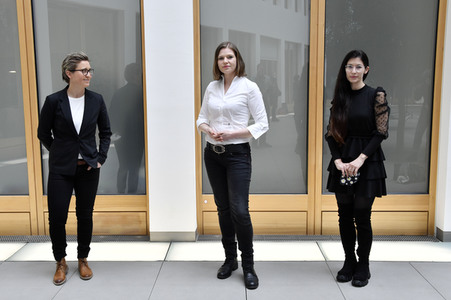 Bundespressekonferenz der Partei Die Linke in Berlin