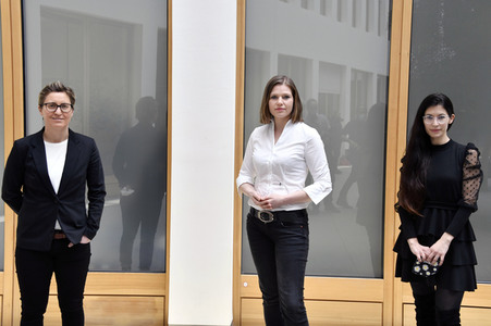 Bundespressekonferenz der Partei Die Linke in Berlin
