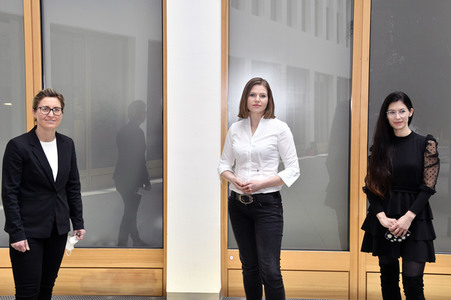 Bundespressekonferenz der Partei Die Linke in Berlin