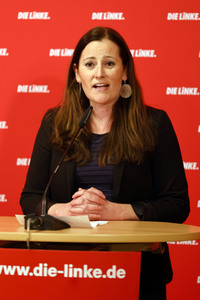 Pressestatement von Janine Wissler in Berlin