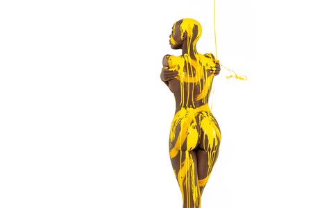 'Internationaler Tag der Farbe / International Color Day'-Bodypainting