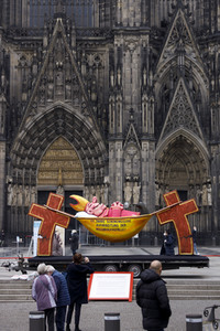 Demo 'Missbrauch in der Kirche'