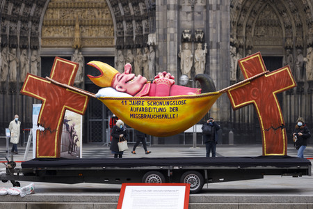 Demo 'Missbrauch in der Kirche'