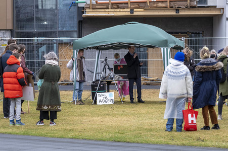 Fridays for Future Demo in Reykjavik