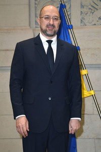 Fototermin mit Reiner Haseloff und Denys Schmyhal in Berlin