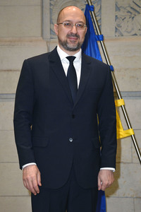 Fototermin mit Reiner Haseloff und Denys Schmyhal in Berlin