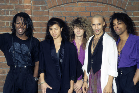 Photoshooting mit Dan Reed Network in London