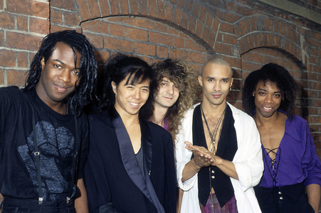 Photoshooting mit Dan Reed Network in London