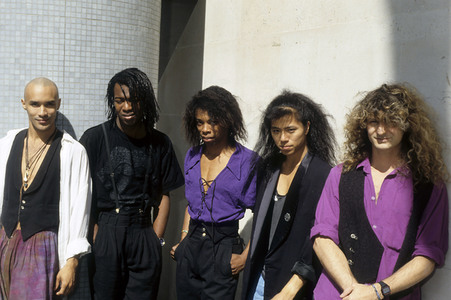 Photoshooting mit Dan Reed Network in London