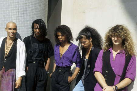 Photoshooting mit Dan Reed Network in London