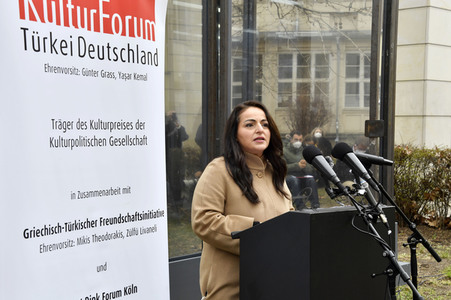 Pressekonferenz des KulturForum TürkeiDeutschland in Berlin