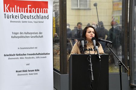 Pressekonferenz des KulturForum TürkeiDeutschland in Berlin