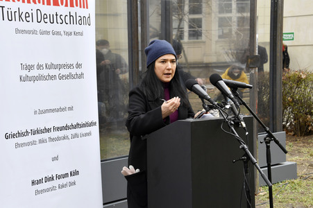 Pressekonferenz des KulturForum TürkeiDeutschland in Berlin