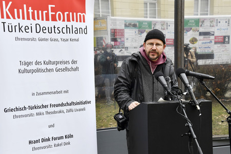Pressekonferenz des KulturForum TürkeiDeutschland in Berlin