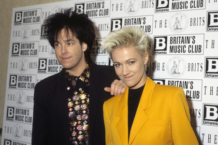 Pressekonferenz zu den BRIT Awards 1991 in London