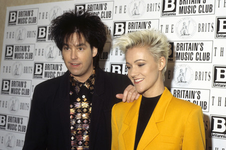 Pressekonferenz zu den BRIT Awards 1991 in London