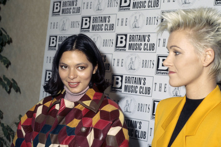Pressekonferenz zu den BRIT Awards 1991 in London