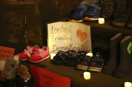 Protest gegen Schulschließungen in Görlitz