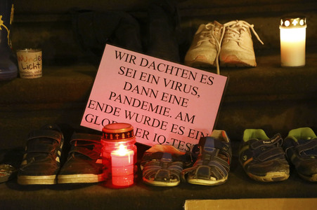 Protest gegen Schulschließungen in Görlitz