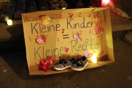 Protest gegen Schulschließungen in Görlitz