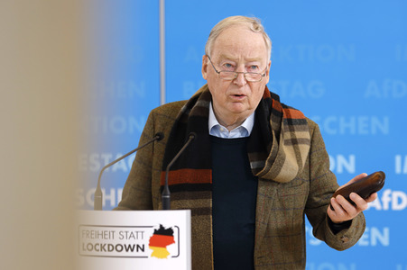 Pressestatement der AfD in Berlin