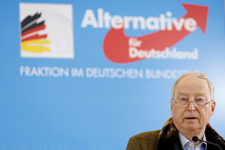 Pressestatement der AfD in Berlin