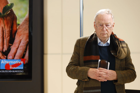 Pressestatement der AfD in Berlin