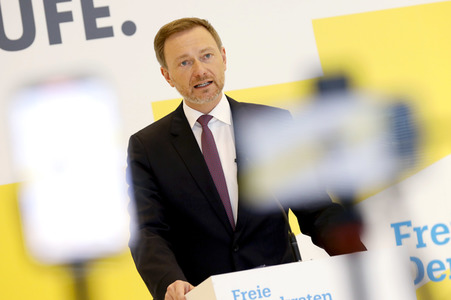Pressestatement der FDP in Berlin