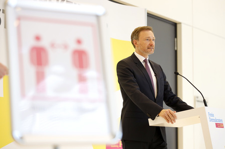 Pressestatement der FDP in Berlin