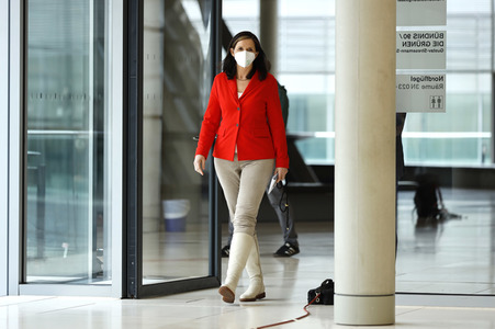 Pressestatement der Grünen in Berlin