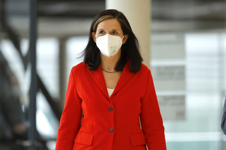 Pressestatement der Grünen in Berlin