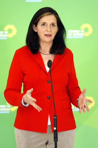 Pressestatement der Grünen in Berlin