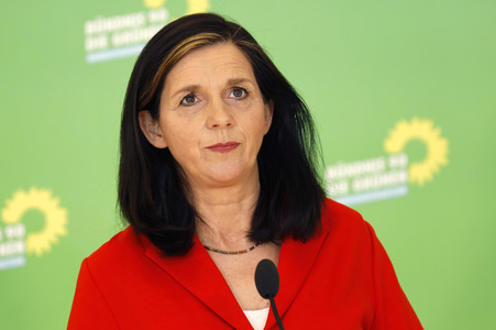 Pressestatement der Grünen in Berlin