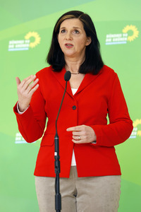 Pressestatement der Grünen in Berlin