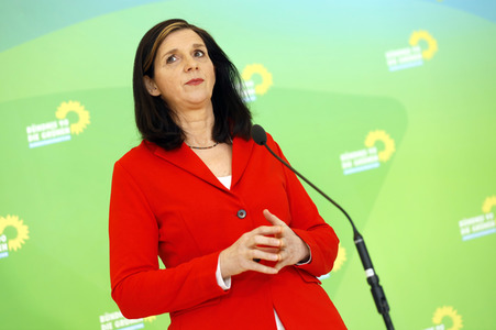 Pressestatement der Grünen in Berlin