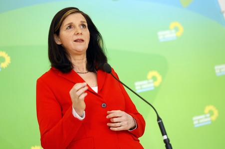 Pressestatement der Grünen in Berlin